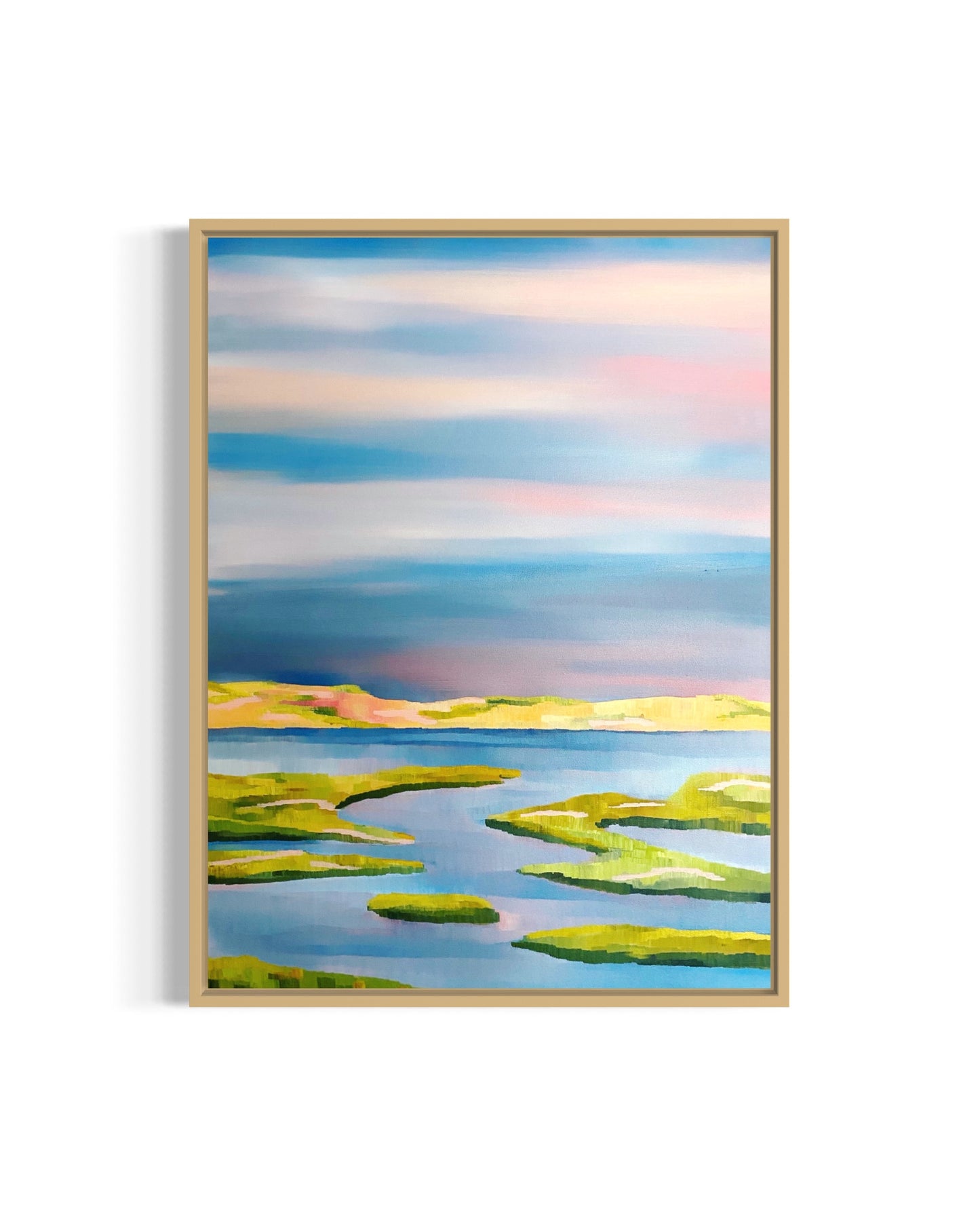 Marsh, Ocean, Dunes, Sky
